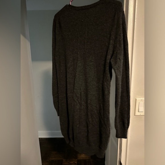 James Perse Cashmere Sweater// Dress// Grey - Picture 2 of 2
